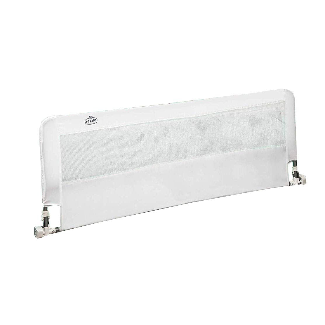 Regalo Swing down Bed Rail Guard, with Reinforced Anchor Safety System