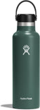 Hydro Flask Stainless Steel Standard Mouth Water Bottle with Flex Cap and Double-Wall Vacuum Insulation