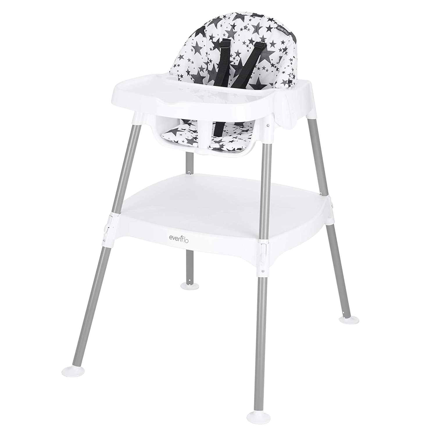 Evenflo 4-In-1 Eat & Grow Convertible High Chair, Polyester