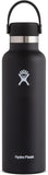 Hydro Flask Stainless Steel Standard Mouth Water Bottle with Flex Cap and Double-Wall Vacuum Insulation