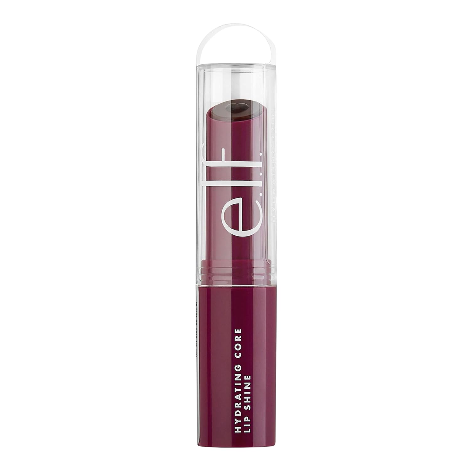 E.L.F. Hydrating Core Lip Shine, Conditioning & Nourishing Lip Balm, Sheer Color Tinted Chapstick, Ecstatic, 0.09 Oz