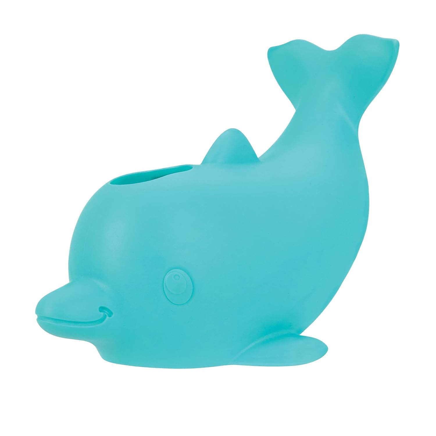 Nuby Bathtub Safety Spout Guard - Compatible with Most Standard Faucets - Bath Toys - Dolphin