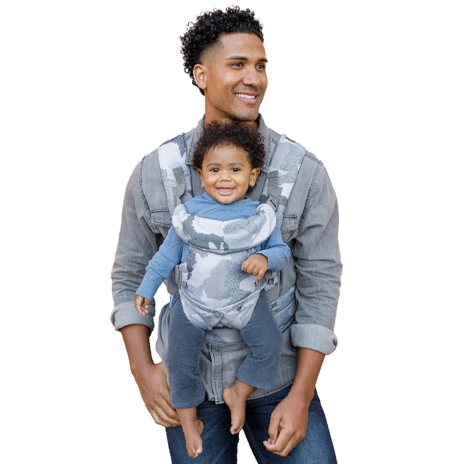 Infantino Flip Advanced 4-In-1 Carrier - Ergonomic, Convertible, Face-In and Face-Out Front and Back Carry for Newborns and Older Babies 8-32 Lbs