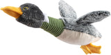 Crinkle Dog Toy for All Breeds - Plush No-Stuffing Duck with Soft Squeaker, Ideal for Indoor Play and Chewing - Yellow