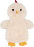 Crinkle Dog Toy for All Breeds - Plush No-Stuffing Duck with Soft Squeaker, Ideal for Indoor Play and Chewing - Yellow