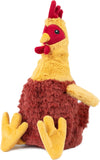 Crinkle Dog Toy for All Breeds - Plush No-Stuffing Duck with Soft Squeaker, Ideal for Indoor Play and Chewing - Yellow