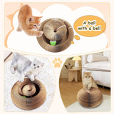 OWOWPET Kitty Kurlz Cat Toy, Reversible Infinity Style Magic Organ Cat Toy Made from Recycled Corrugated Cardboard Durable & Long Lasting