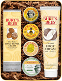 Burt'S Bees Christmas Gifts, 6 Stocking Stuffers Products, Timeless Minis Kit - Original Beeswax Lip Balm, Coconut Foot Cream, Milk Honey Body Lotion, Deep Cleansing Cream, Res-Q Ointment & Hand Salve