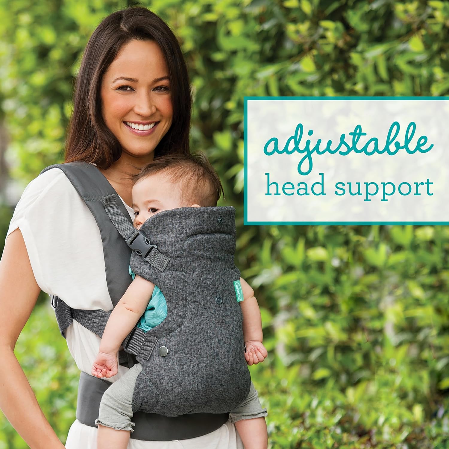 Infantino Flip Advanced 4-In-1 Carrier - Ergonomic, Convertible, Face-In and Face-Out Front and Back Carry for Newborns and Older Babies 8-32 Lbs