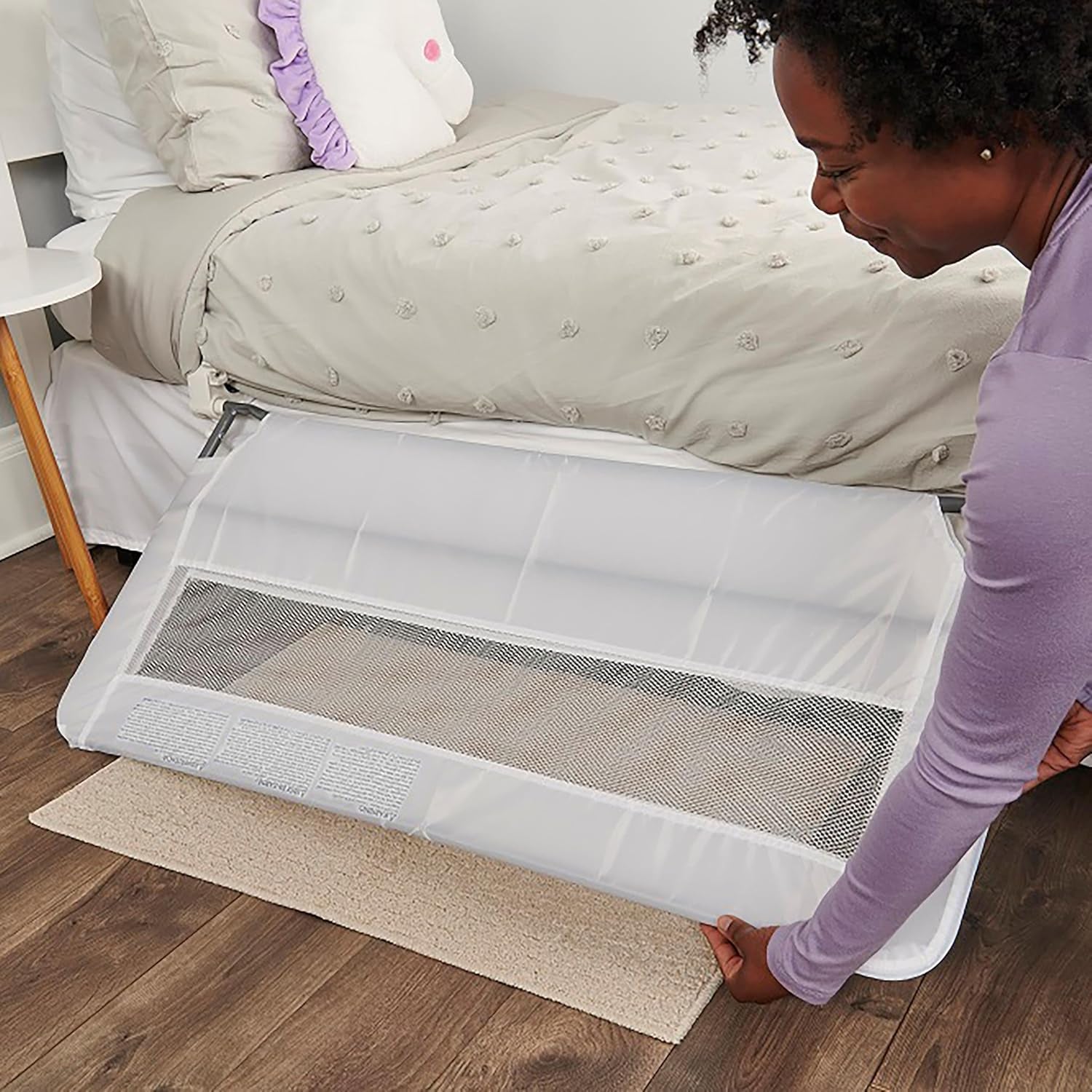 Regalo Swing down Bed Rail Guard, with Reinforced Anchor Safety System