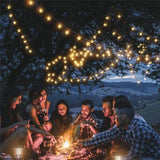 Solar Star String Lights 100LED 8 Modes Outdoors Twinkle Fairy Lights Waterproof Star Twinkle Lights for Lawn Gardens Patio