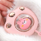 Fast USB Hand Warmer - Rechargeable Cat Paw Design with 1200mAh Battery