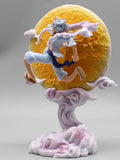 16cm One Piece Gear 5 Luffy Action Figure - Moon Fairy Nika Statue with Light - Collectible Anime Model Toy