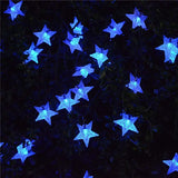 Solar Star String Lights 100LED 8 Modes Outdoors Twinkle Fairy Lights Waterproof Star Twinkle Lights for Lawn Gardens Patio